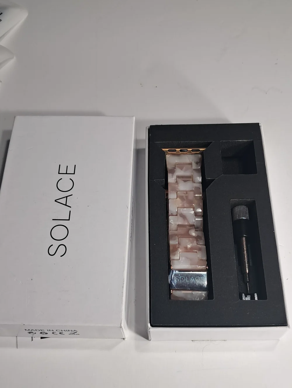 Solace Perma For Apple Smart Watch Band- powderflower